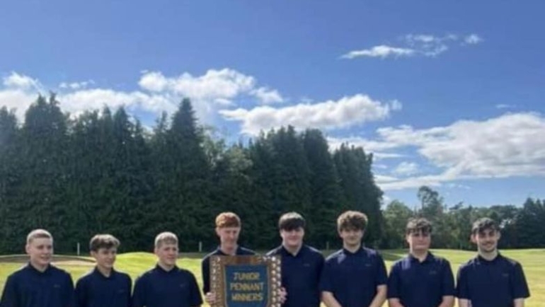 Historic Triumph: Banchory Golf Club Juniors Lift Trophy for the First Time Since 1968