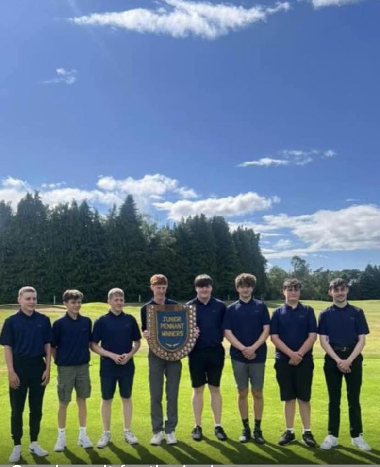 Historic Triumph: Banchory Golf Club Juniors Lift Trophy for the First Time Since 1968